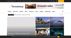 Desktop Screenshot of airlineratings.com